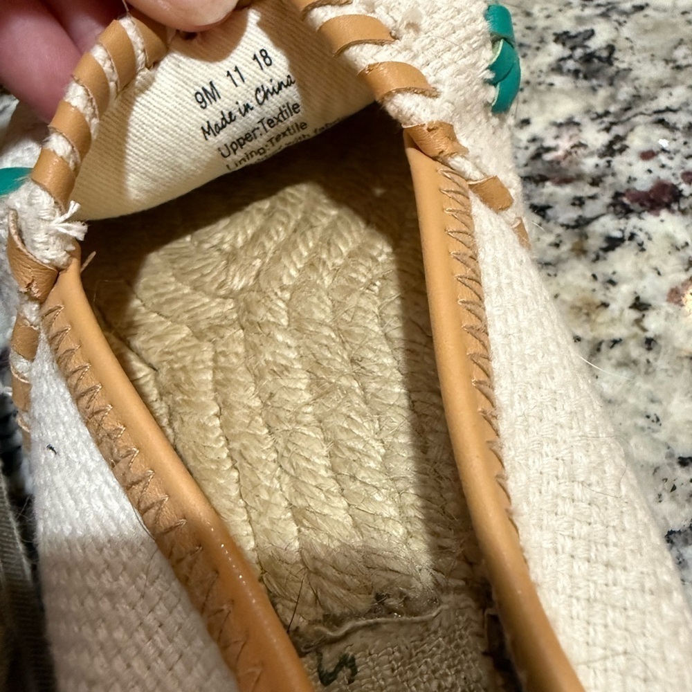 Jack Rogers Palmer Espadrilles 9M - Picture 6 of 7